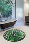 Mijölnir Alfombrilla de baño Tropic Djt Multicolor 100 cm